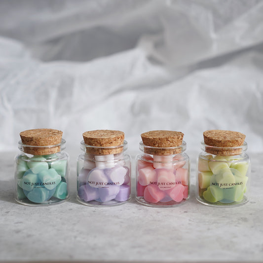 Glittering Wax Melts Bottles