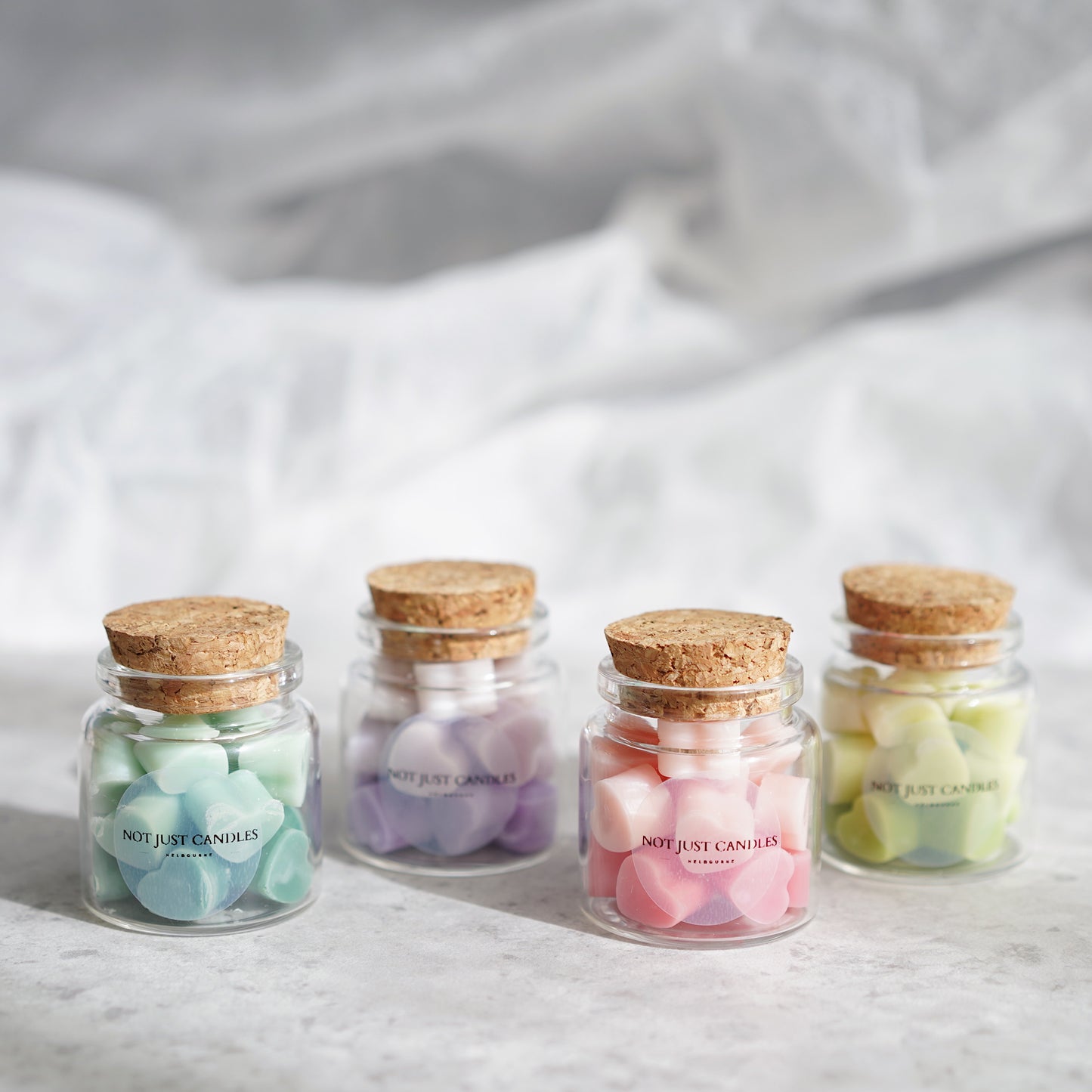 Glittering Wax Melts Bottles