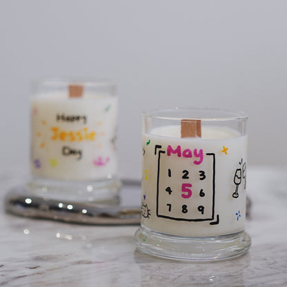 Calendar Candle 01 - Customise