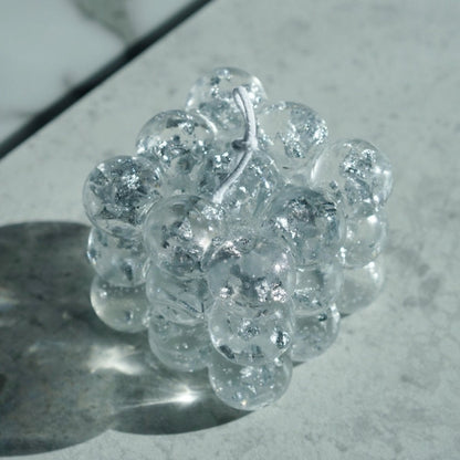 Clear Bubble Cube - Not Just Candles