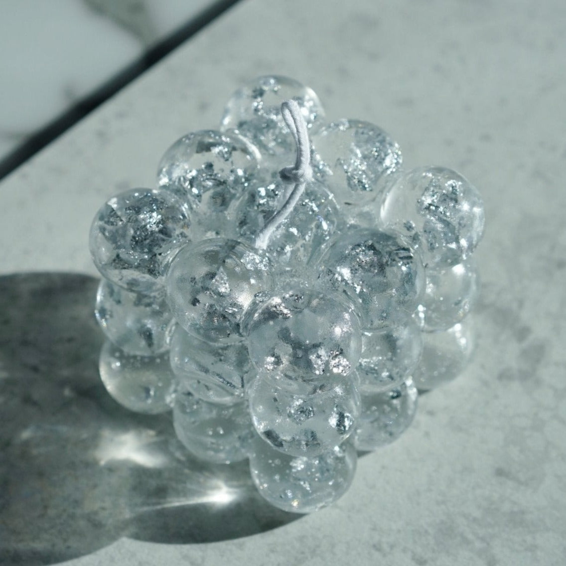 Clear Bubble Cube - Not Just Candles